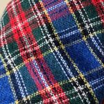 Requirements Vintage  Plaid Midi Skirt Size 9/10 Blue Red Green Elastic Waist Photo 3