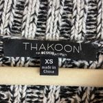 Thakoon 2fer Black & White Knit 3/4 Sleeve Sweater Faux White Blouse A192 Size XS Photo 4