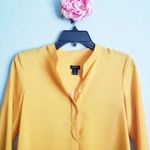 J.Crew J. Crew Yellow Paisley Popover Blouse Photo 4