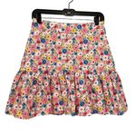 NWT, Boden Floral Poplin Tiered Mini Skirt, Sz 6 Photo 5