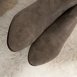 Frye Judith Double Zip Suede Western Boho Ankle Booties Boots Size 9.5 NEW Photo 2