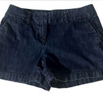Loft  Midnight Blue Denim Shorts Photo 0