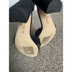 Sam Edelman  Women's Yancy Ankle Strap Block Heel Suede Sandals Black Size 11 Photo 5