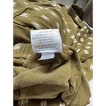 Garnet Hill  Ikat Jumpsuit Size M Olive Tencel Cropped Wide Leg Kimono‎ Sleeve Photo 7