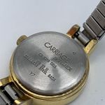 Carriage by timex 22mm ladies gold silver watch white dial size 6.5” w/battery Photo 5