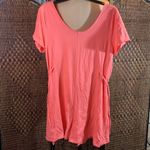 Any Body Coral Stretchy Romper Size M Pink Size M Photo 3