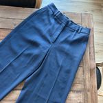 Aritzia Babaton New Agency Mirror Crepe Navy Pants 4 Photo 5