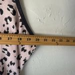 Live Love Lounge Karen Neuburger Size Large Pink Gray Leopard Soft Sleep Tank Photo 6