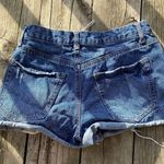 Vanilla Star Jeans Cheeky Distressed Shorts Photo 3