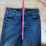 MOTHER The Hustler High Rise Wide Leg Jeans in High Fidelity 27 Blue Photo 9