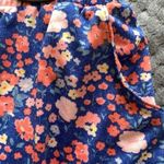 LuLaRoe  Blue Pink Marsha Mid Length A-Line Skirt Size XL EUC #0062 Photo 2