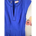 Rebecca Taylor Blue Crepe Gauze Tiered Dress - Size - 0 Photo 4