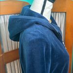 Juicy Couture  Deep Blue Velour Hoodie Photo 5