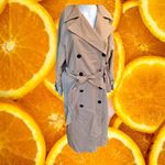 Massimo Dutti NWT  Double Breasted‎ Trench Coat 6731 Size S Photo 1