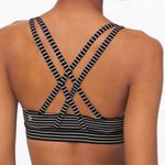 Lululemon Energy Bra Mod Stripe Black White Size 4 Photo 8