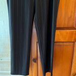 RUTI Dana striped straight leg dress pant size XXL gorpcore Black Photo 3
