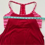 Nike  Red and Pink Striped Tankini Size M Photo 9