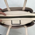 Marc Jacobs  The Protege Blush Pink Pebbled Leather Tote Top Handles Zip FLAWS Photo 6