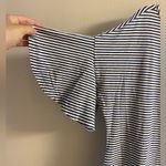 Vineyard Vines mini shirt dress striped ruffled nautical short sleeve Large Photo 4