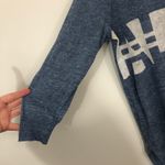 Madewell Aloha Graphic Ferry Linen Sweater in Blue Size XS Photo 3