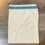 Tory Burch NEW  Drawstring Accessories Travel Storage Cotton Beige Photo 1