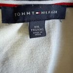 Tommy Hilfiger XXL Polo Shirt Quarter 1/4 Zip Stripe White Navy Red Sailing Photo 5