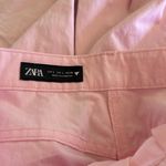 ZARA NWOT  WIDE LEG COTTON BLOGGERS FAVE WIDE LEG PANT SUPER HIGH RISE LARGE Photo 4