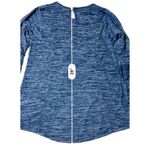 Lildy Lace Sleeve Keyhole Neckline Blue Sweater Small/Medium Casual Lightweight Photo 6