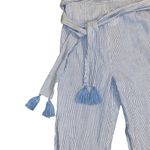 Tularosa Jamie Jumper Getty Stripe halter neck wrap design Romper Resortwear Photo 6