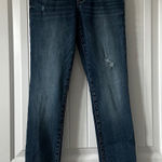 Kut From The Kloth  Catherine Boyfriend Jeans‎ Distressed Dark Wash Size 0 Photo 0