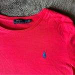 Ralph Lauren Polo  Shirt Women‎ L Long Sleeve Crew Neck Lightweight Pink Photo 2