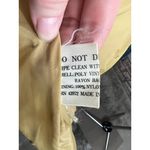 Fingerhut Vegan leather Jacket gun Mustard vintage 1970s Tan Size 14 Photo 13