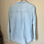 AYR  light washed cotton blend chambray button down shirt Photo 7