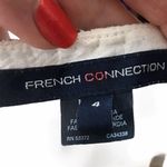 French Connection  White & Brass Bead Cotton Dress Size 4 Photo 8