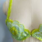 Savage x Fenty Perfect Poppies Unlined Lace Demi Bra- Multicolor- Size 36B- NWT Photo 2