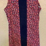 Michael Kors pink floral dress sz M flowers preppy church girly career office Photo 3