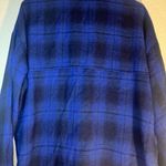 VICI  Blue Plaid Long Sleeve Shirt size x small Photo 8