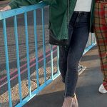 Gap Cigarette High Rise Black Jeans Photo 1