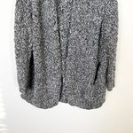 Zadig & Voltaire [] Alpaca Wool Blend Open Front Cardigan Leather Trim Sz Medium Photo 3