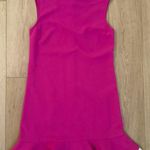 Victoria Beckham for Target Fuchsia Dress with White Ruffle Hem Pink Size XS Photo 0