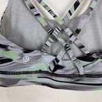 Lululemon  Energy Bra High Neck Medium Support Paint Glide Warp Multi Photo 4