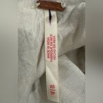 Free People New Rare Chiara Playsuit Mini Open Back Jacquard Metallic Romper XS Photo 6