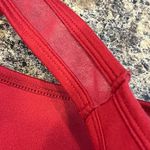 Soybu  Red Crossover Back Padded Tank Top Size XL Purple Black Accents Photo 4