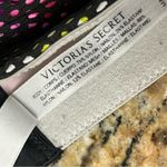 Victoria's Secret VSX Victoria’s Secret Sport Bra 34D Mesh Overlay Multicolor Padded Racerback Photo 5