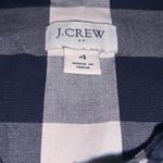 J.Crew Re-Imagined by Checkered Button Down Shirt Dress Long Sleeve Belt Photo 7