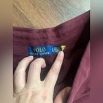 Maroon women’s logo polo joggers sweatpants green drawstring casual pants 98$ Red Size L Photo 3