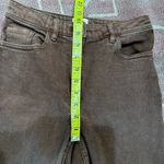 Wilfred Aritzia  Free Chocolate Brown Straight Leg High Rise Denim Jean 4 Photo 14