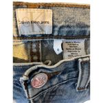 Calvin Klein  Women's Blue Vintage Boot Cut Sandblast Denim Jeans Size 6x32 Photo 3