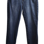 Versona  Modern Dark Wash Denim Jeans Women's Size 32 Straight Leg Cotton Blend Photo 0