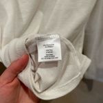 Olivia Sky  Women's Cream Button-Up Long Sleeve Top Photo 9